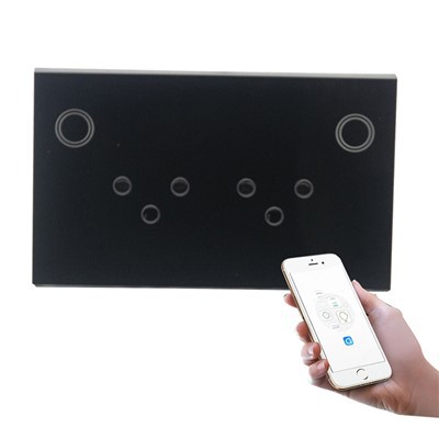 Zócalo de montaje en panel tipo H